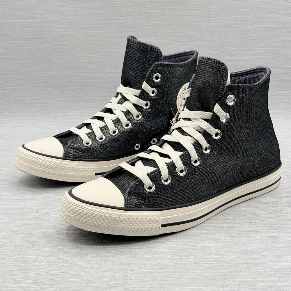 Converse Chuck Taylor Women's 8.5 Iridescent Glitter High Top Cold Stare A15125F